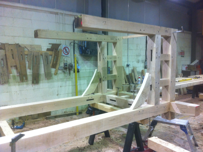 Oak Framed porch